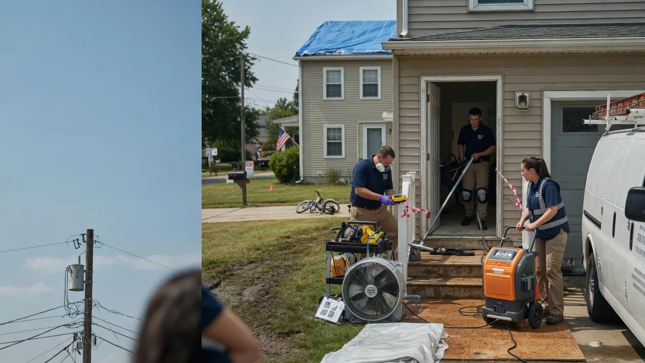 Water Damage Repair in Sawyerville, IL near me